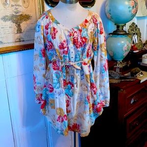 Tasha Polizzi Floral Tunic medium